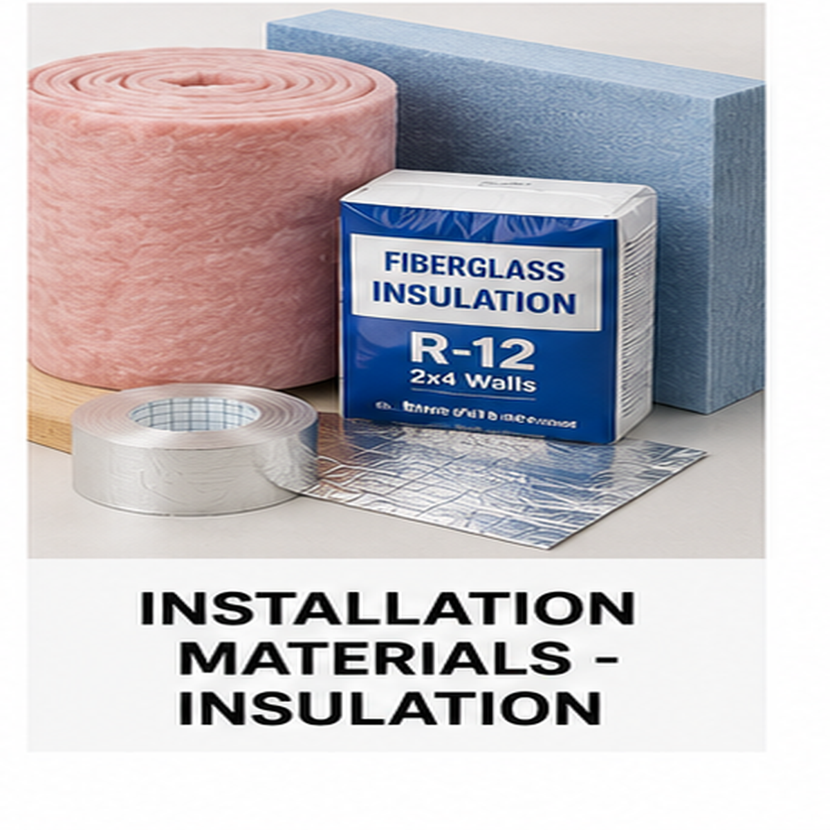 INSTALLATION MATERIALS - INSULATION - TILE BACKER BOARD