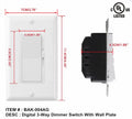 LED/CFL Dimmer Switch – 120V, 150W image 0