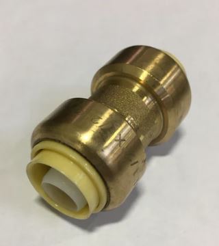 PEX Bite Straight Coupling – 1/2"  (Model: 61301) image 1