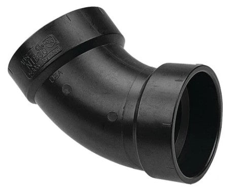 2885 ABS 45 Degree Elbow 1-1/2" image 0