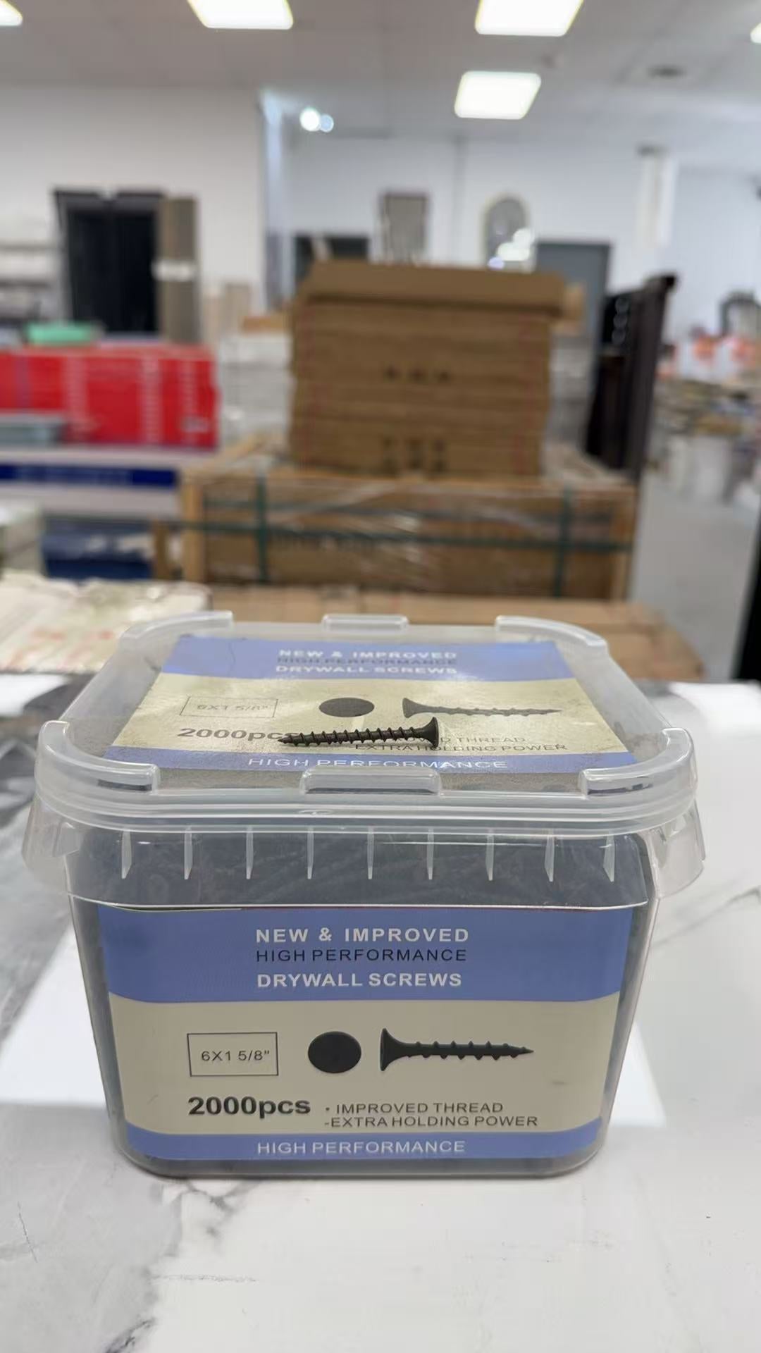 Drywall Screws - #6 x 1-5/8 2000pcs image 0