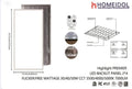 LED 2’×4’ Panel Light – Dimmable | 60W | 3CCT | 9000lm | 2pcs/box image 0
