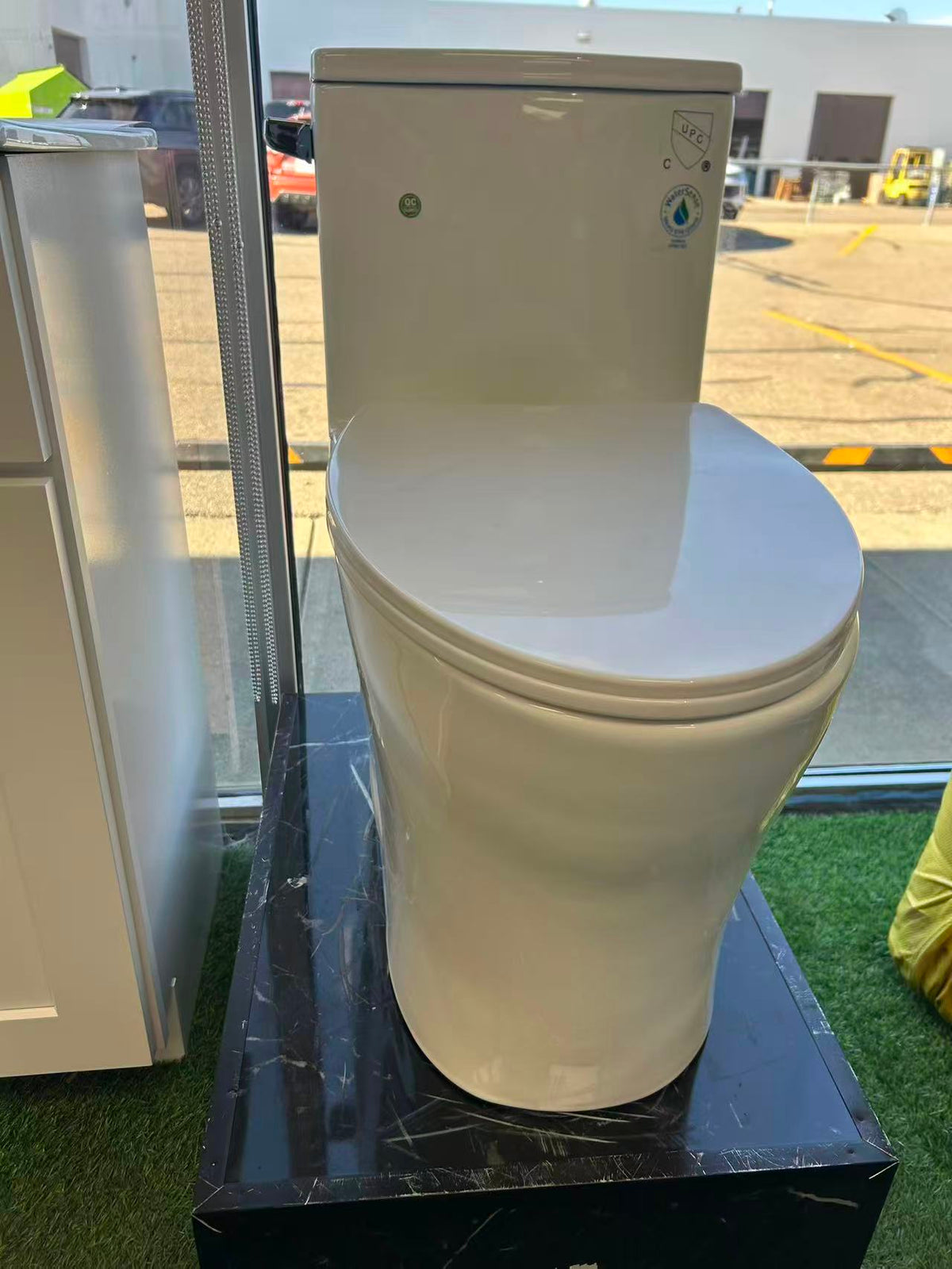 1-Piece Toilet – Side Flush, Tornado Flush, ADA 17" image 1
