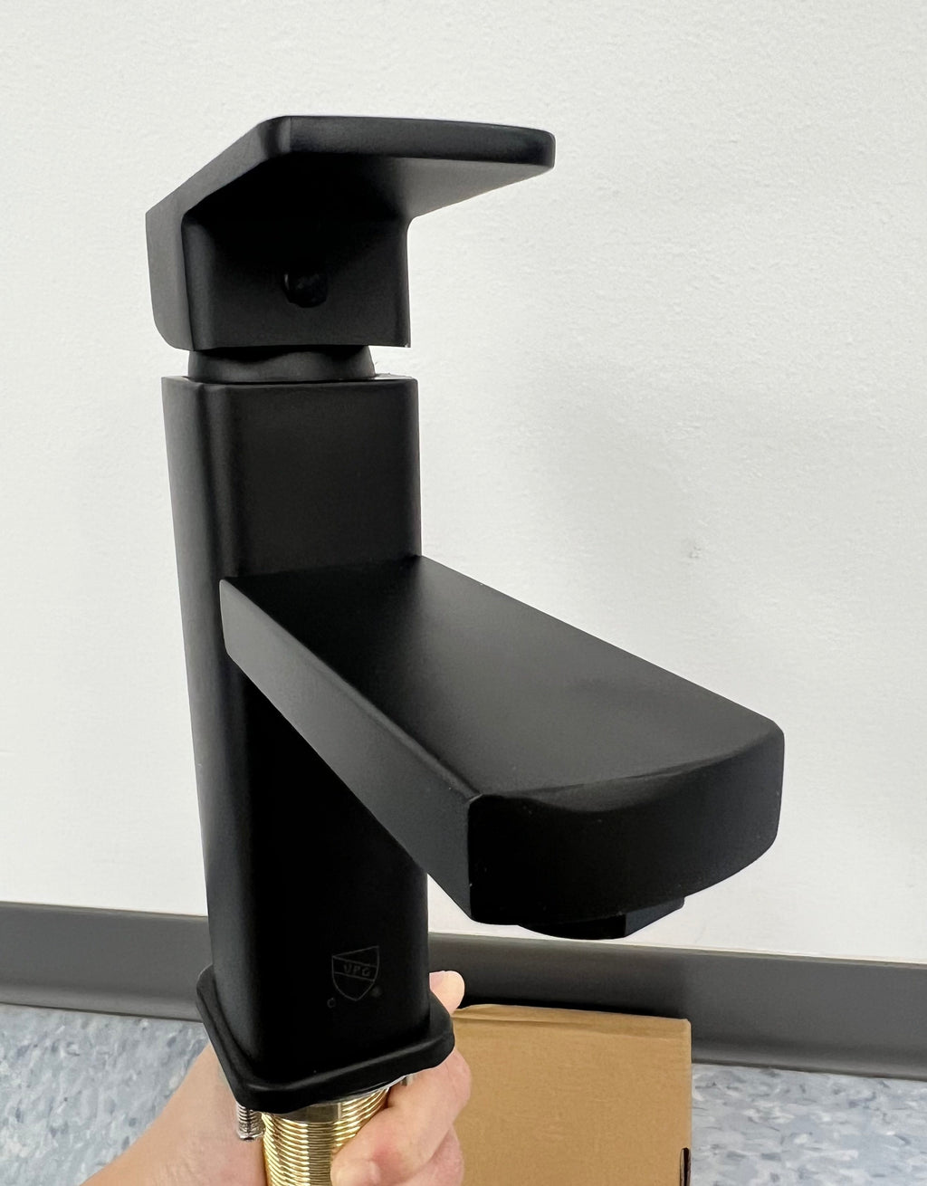 Bathroom Faucet - Square, Matte Black image 2