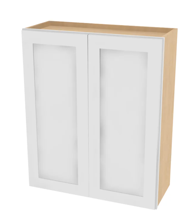 W3036 – 30" Rangehood Wall Cabinet, White Shaker | A+ Grade Plywood Construction image 0
