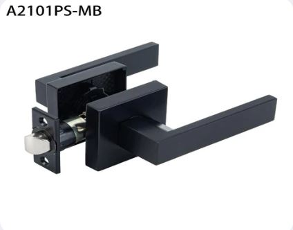 Heavy-Duty Tubular Passage Lock | Black - (A2101PS-MB) image 0