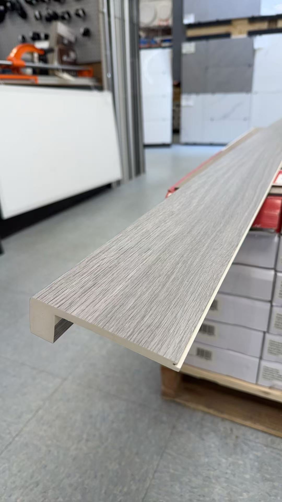 Season Flush Stair Nose , 85"x4"x1.25" image 0