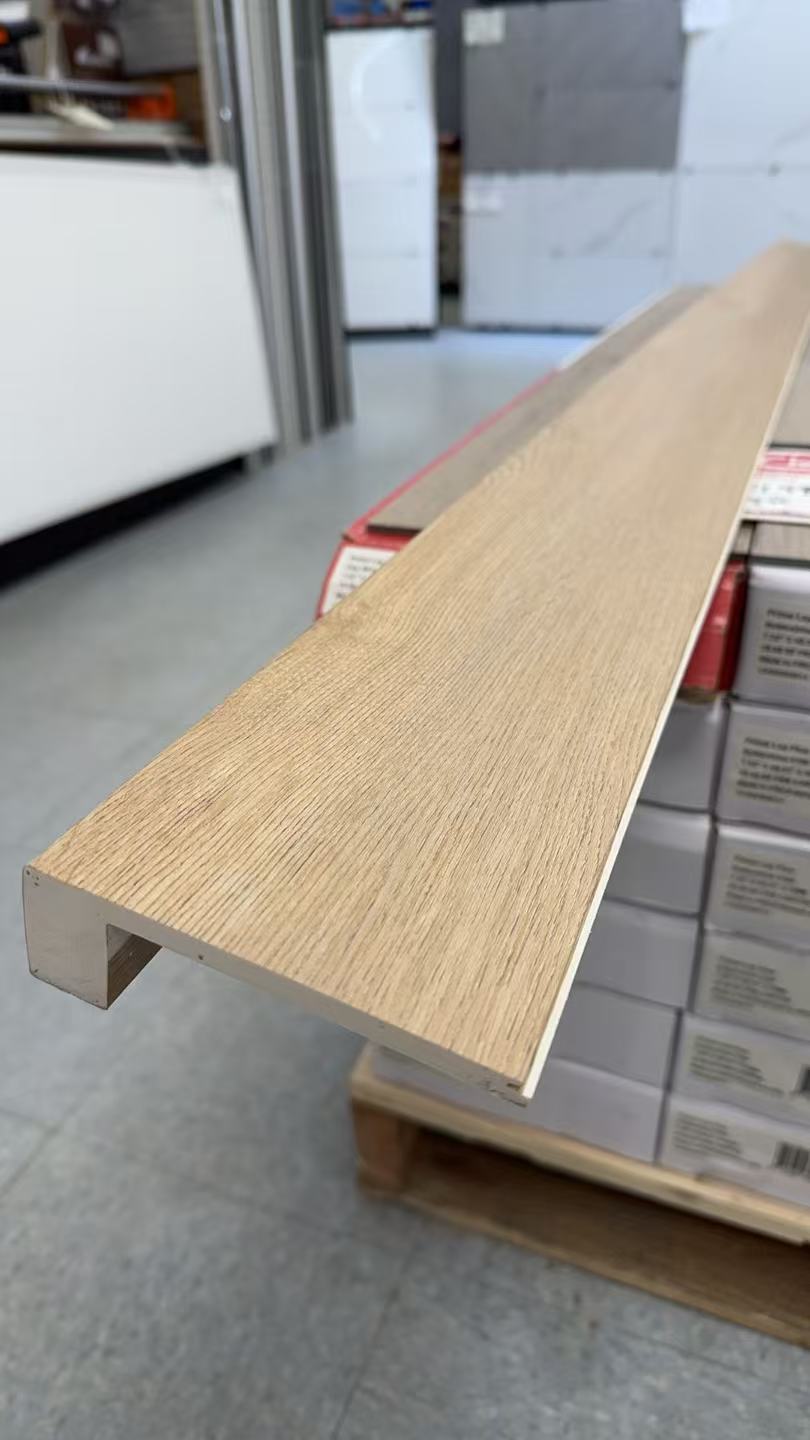 8263 Flush Stair Nose, 85"x4"x1.25" image 0
