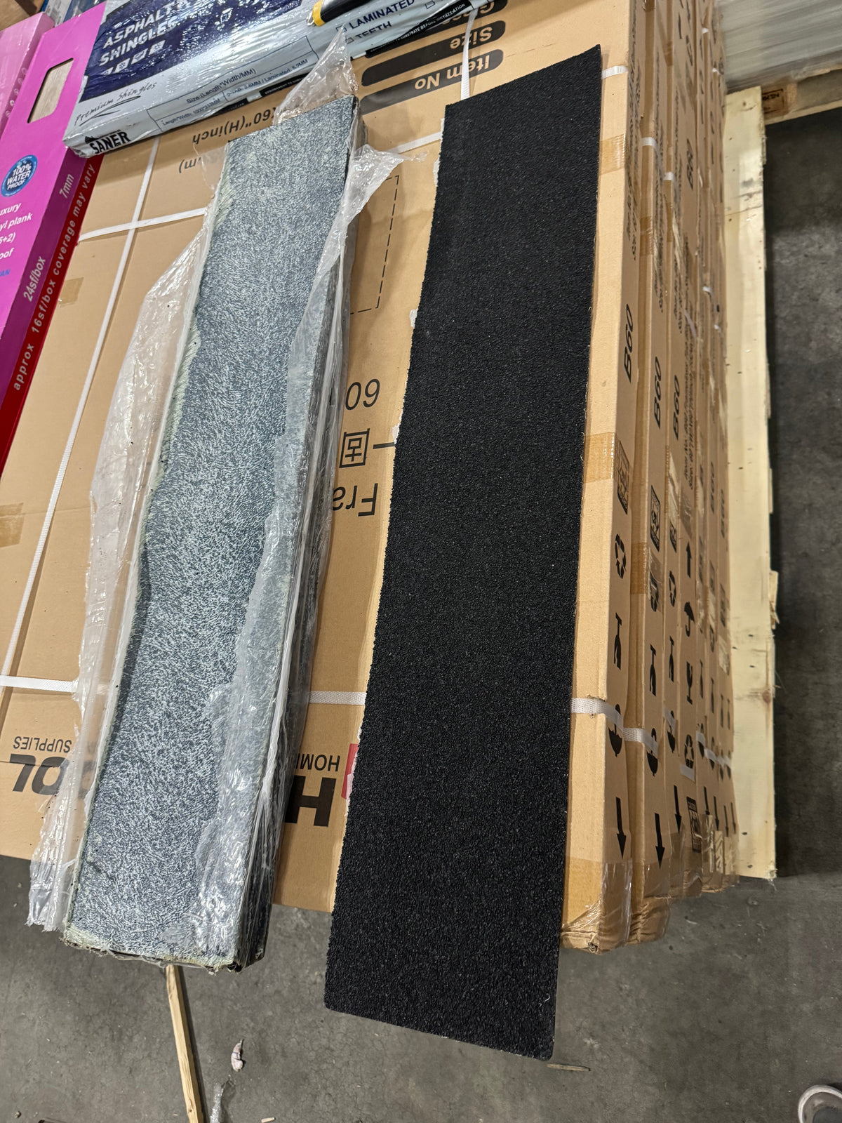 2.6 mm Black Roof Shingle 39.37"x7.87", 21 pcs/Bundle, Approx. sq.ft/Bundle