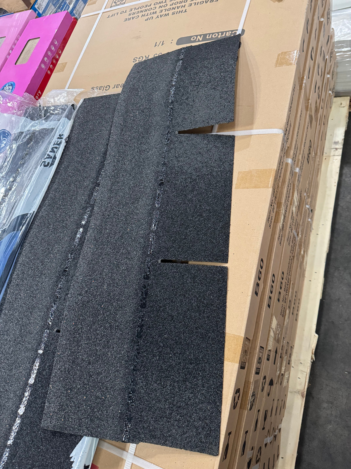 2.6mm Roof 3-TAB 39.37"x13.11", 21 pcs/Bundle, Approx. 33.3 sq.ft/Bundle