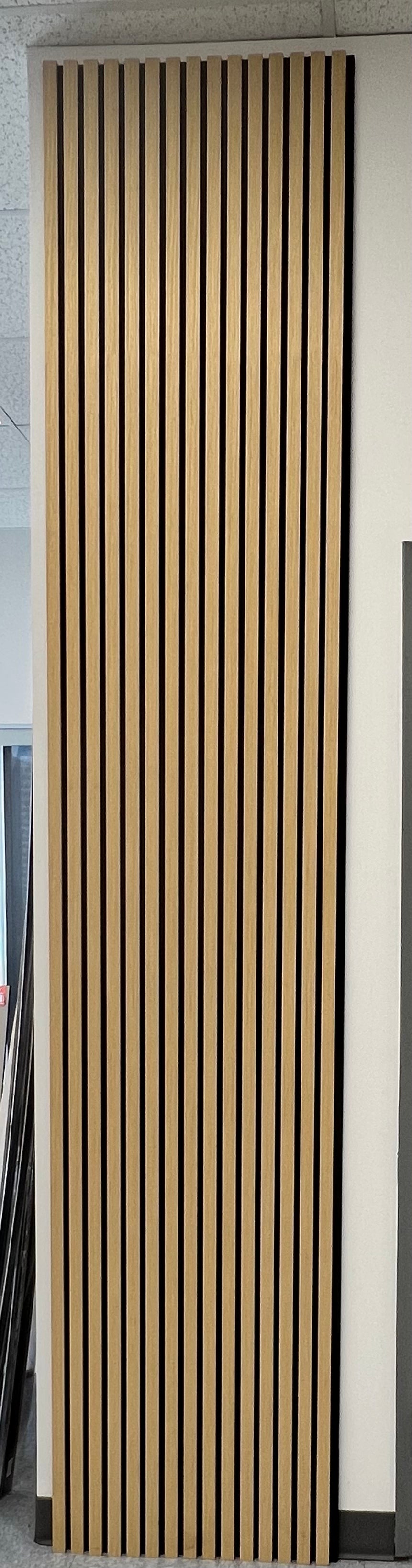 Acoustic Wooden Slat Wall Panel – Light Yellow  (335S) image 0