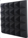 Studio Acoustic Foam Panels Pyramid 12"x12"x2" image 0