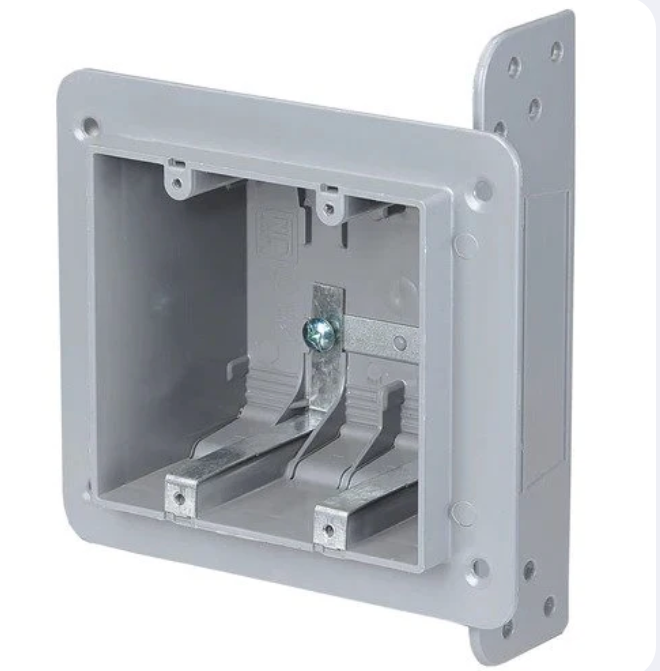 2 Gang Gray Box image 0