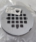 Round Shower Drain Chrome – ABS Material image 0