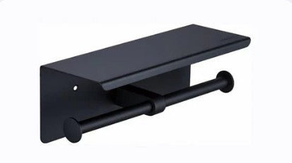 Black Toilet Paper Holder image 0