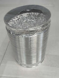 Bathroom Fan Ventilation Duct Connector 4"x6ft Alumfoil image 0