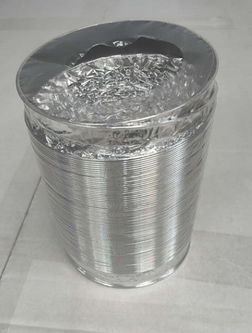 Bathroom Fan Ventilation Duct Connector 4"x6ft Alumfoil image 0
