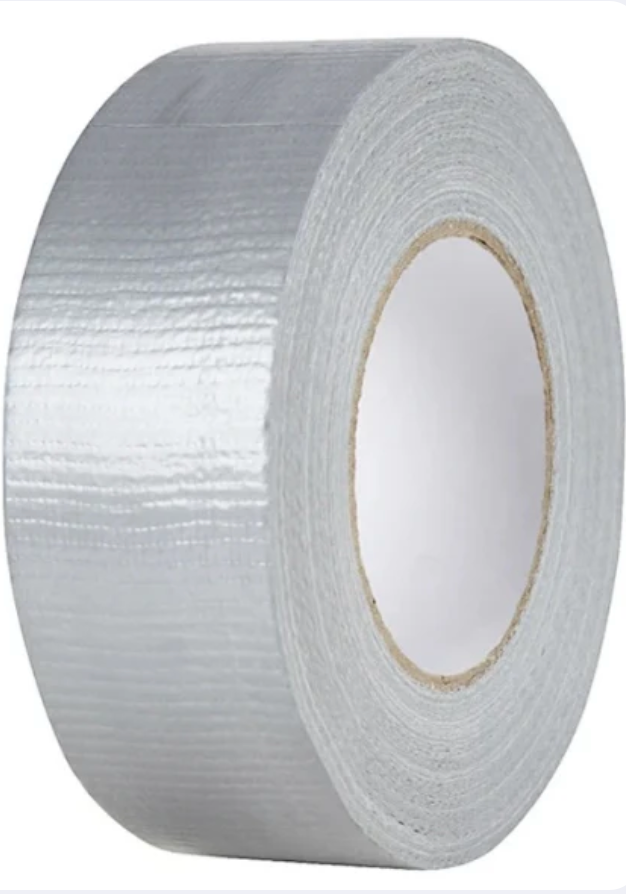 Duct tape single blank wrap tape | 48mm x 50m x 0.18mm (2" x 164' x 0.007") image 0