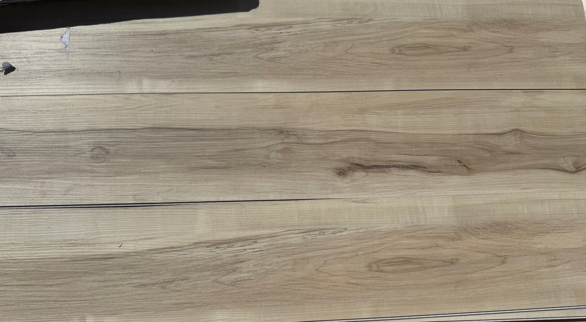 SPC Flooring 5mm - White Birch, 7”x48”,  24.16 sq.ft/Box image 1