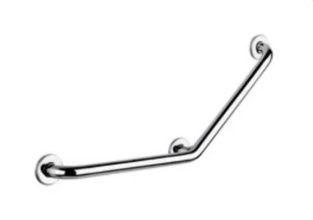 135° L-Shape Grab Bar – Stainless Steel Safety Support image 0