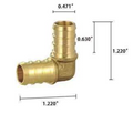 PEX Crimp 90° Elbow - ½” (Model 62302C) image 0