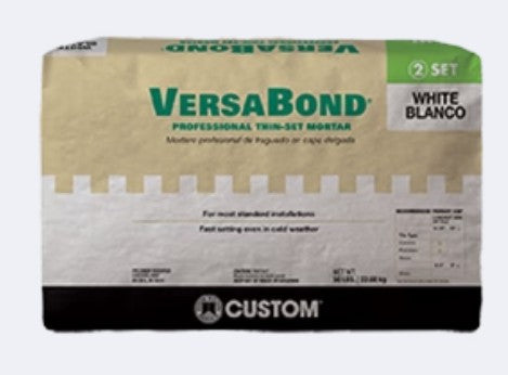 VersaBond Thin-Set Mortar – White | 50LB Bag image 0