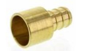 PEX Crimp × Female Sweat Adapter – 1/2" (Model: 62705) image 0