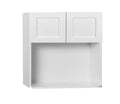 WMC2436- 24” Microwave Wall Cabinet, White Shaker |A+ Grade Plywood Construction image 0