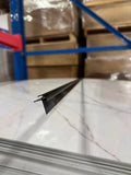 UV Board Trim External Corner Black 114" image 0