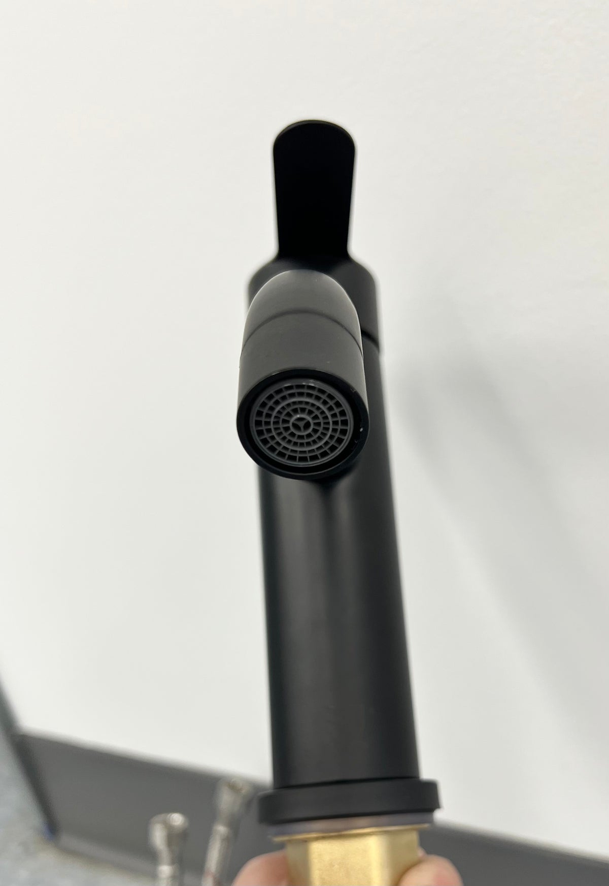 Bathroom Faucet - Round, Matte Black image 3