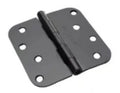 4" Interior Door Hinge Black (1pc) image 0