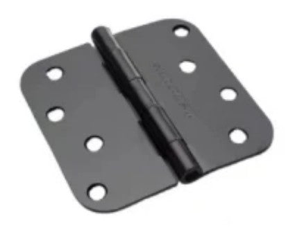 4" Interior Door Hinge Black (1pc) image 0