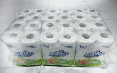 Kitchen Paper Towel 22.5x22.5cm 2 rolls/pack 12packs/bag $19.99/bag image 0