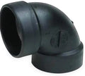 2876C ABS 90 Degree Short Elbow 1-1/2" image 0