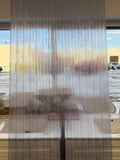 PVC transparent roof tile wave roof panel 106"x37" image 0