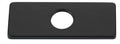 Black Kitchen Faucet Cover Plate – 10" Matte Finish image 0
