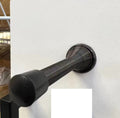 3.5" Black Spring Door Stopper image 0