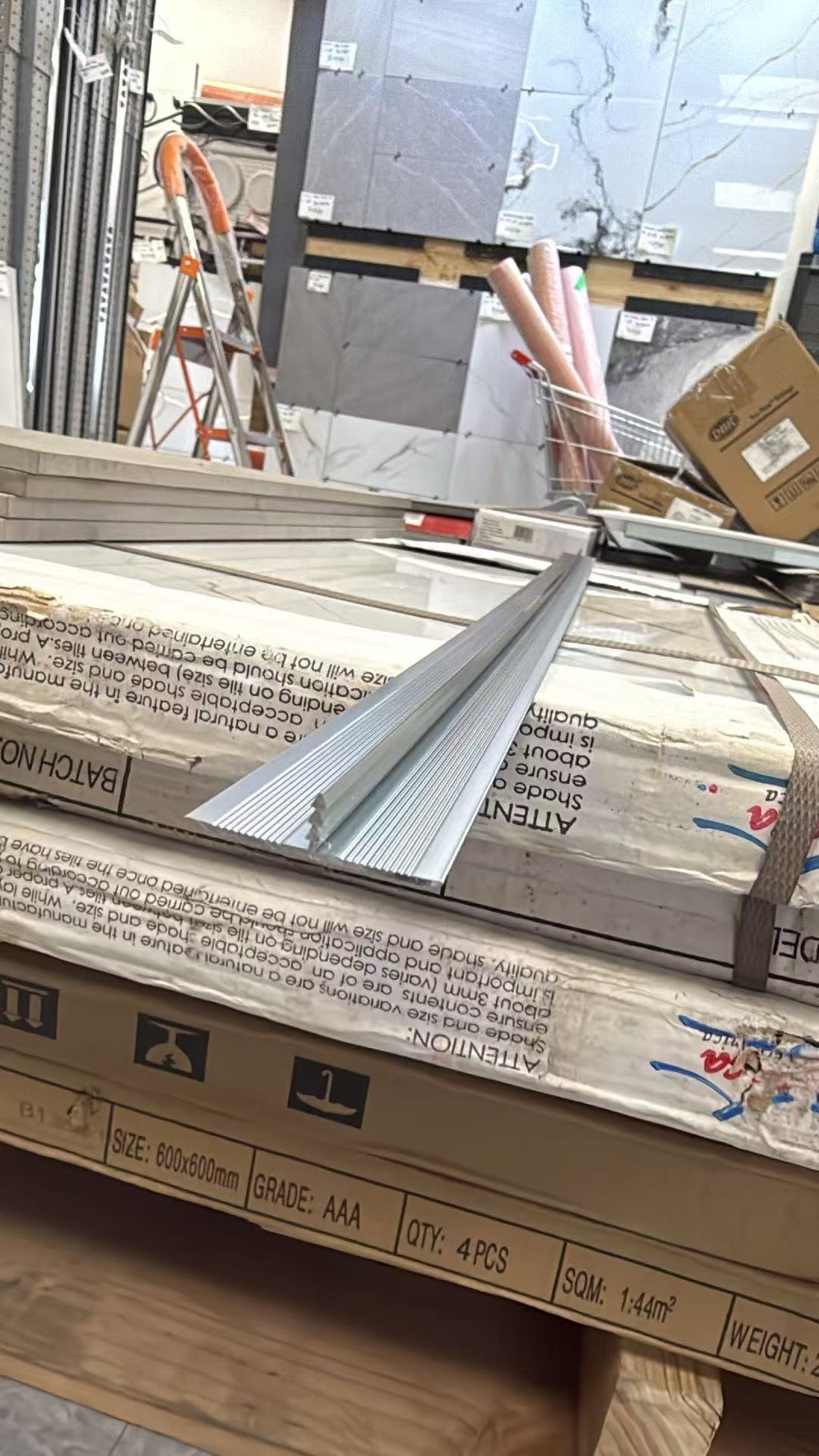 Aluminum T-moulding 36"