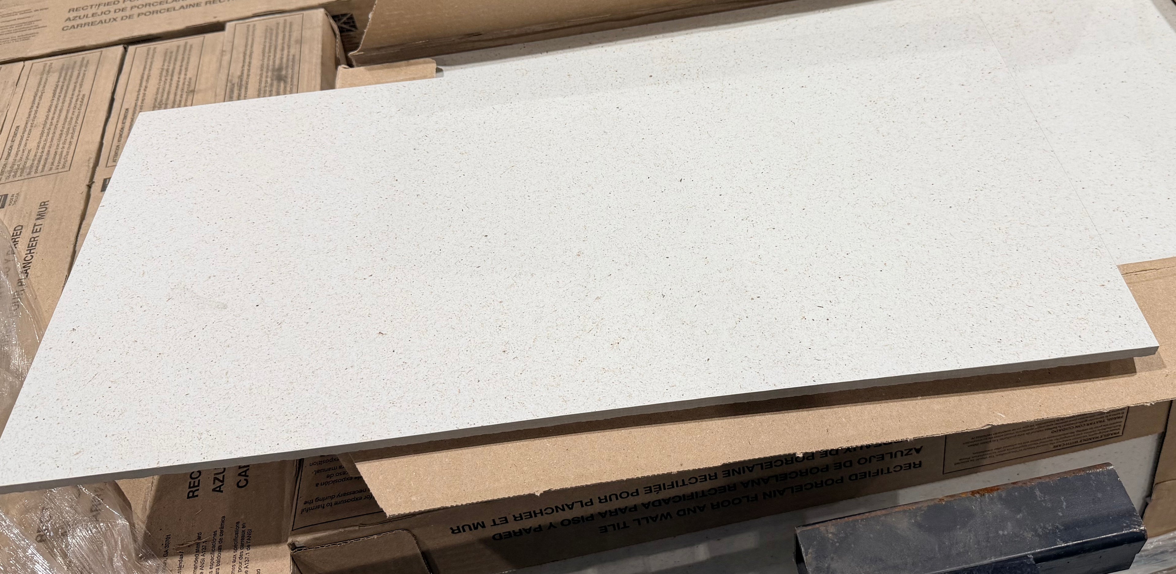 12"x24" American Olean Papier Mache CF15 Matte Porcelain Tile, $0.99/sq.ft (9pcs/box, 17.02sq.ft)