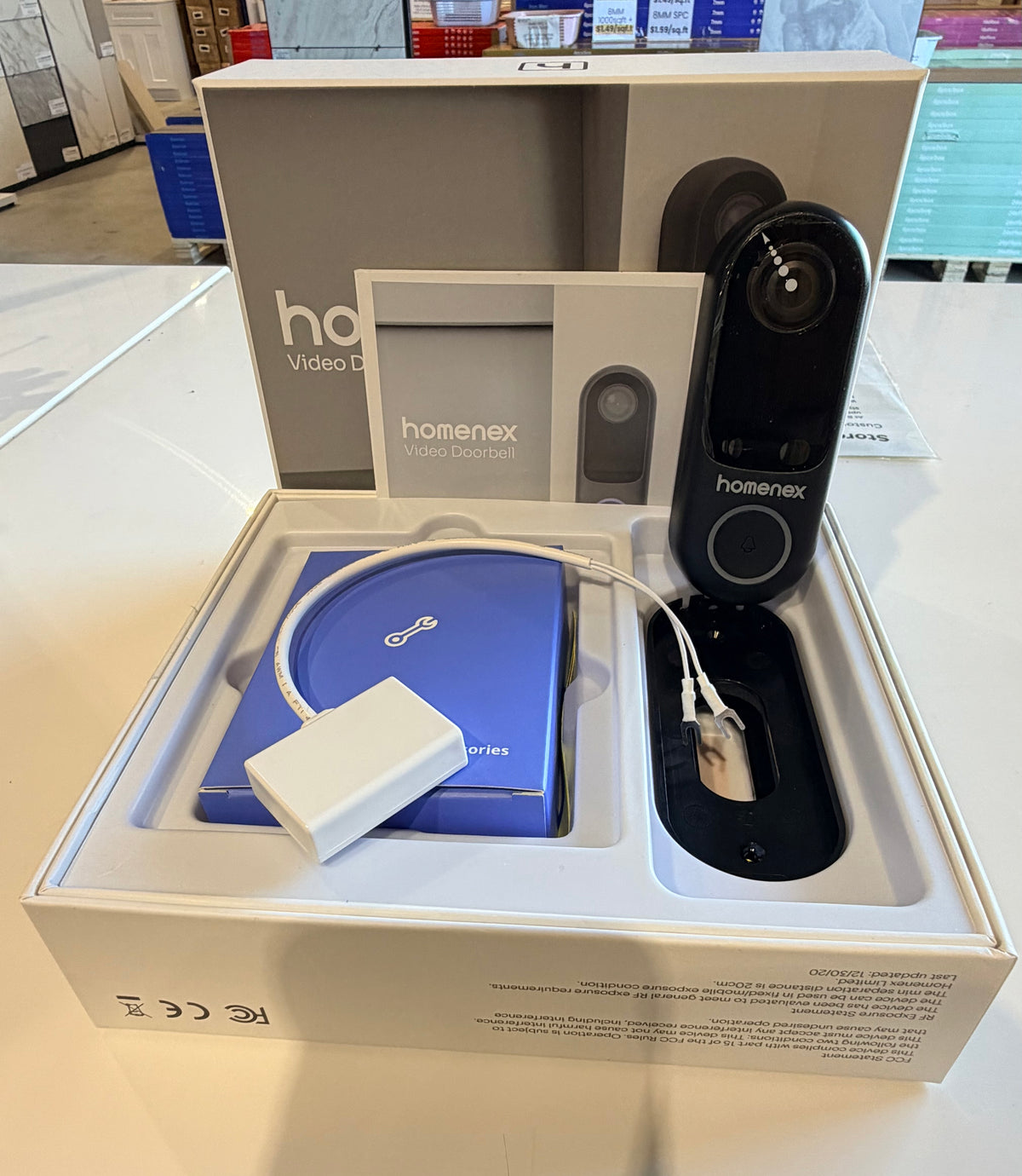 Homenex 1080P HD Video Doorbell – Hardwired