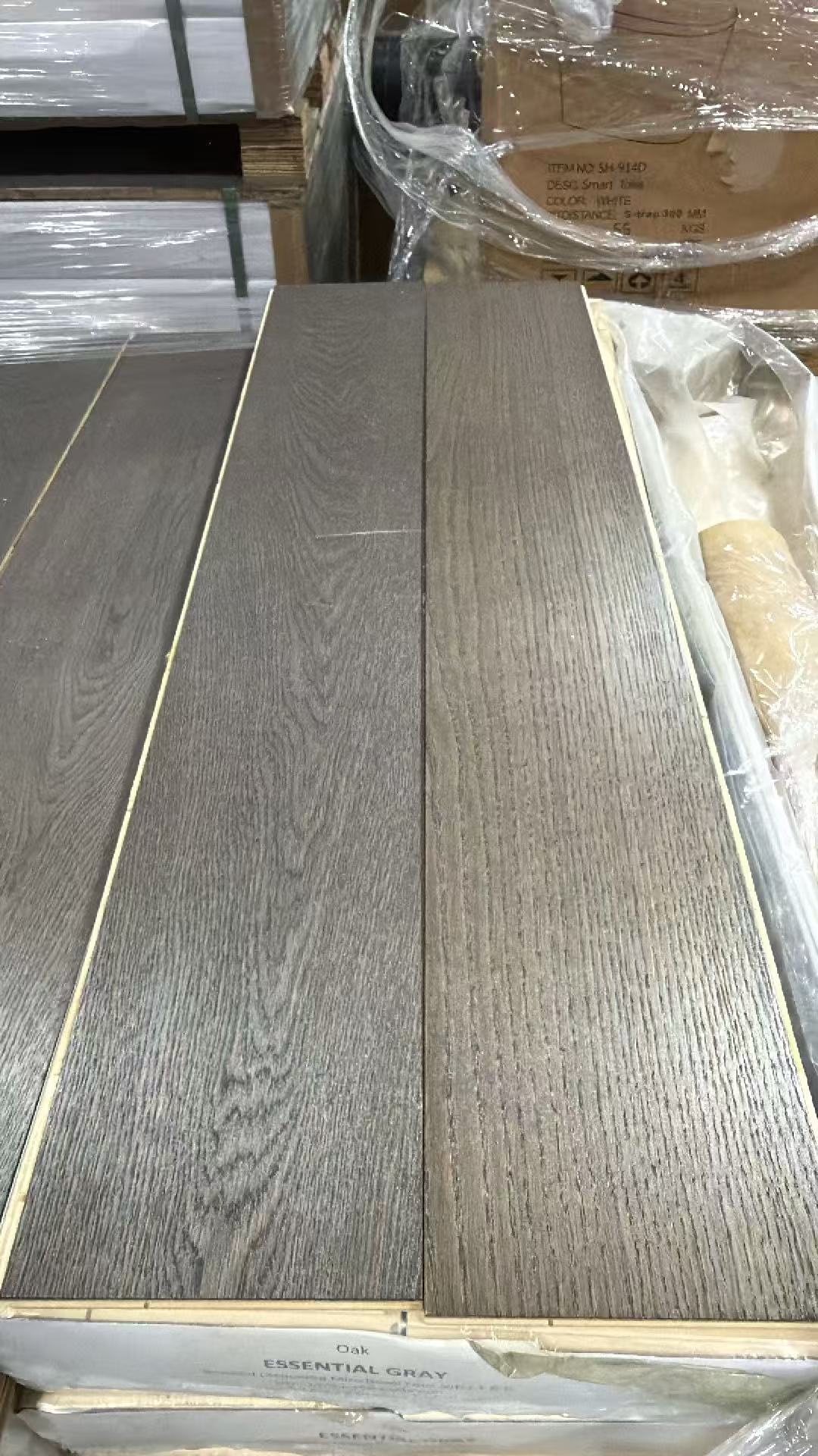 Oak Engineered Hardwood Flooring Essential Gray $2.49/sqft