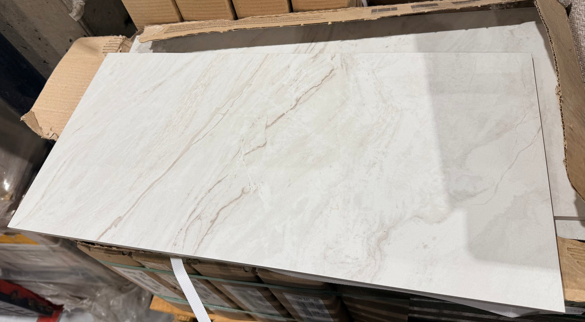 12"x24" Iconic FM11 Matte Porcelain Tile, $1.49/sq.ft (9pcs/box, 17.01sq.ft)