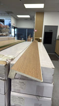 Holiday Flush Stair Nose, 85"x4"x1.25"