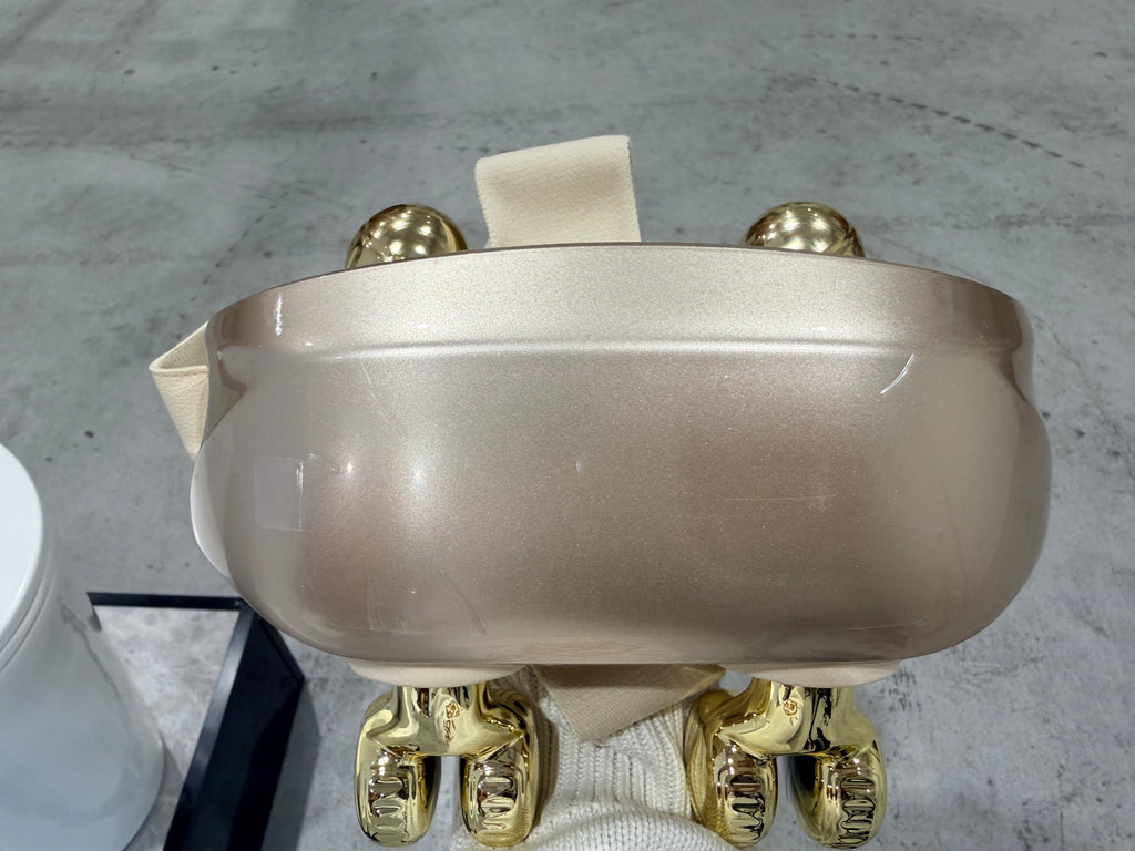 Intelligent Neck Massage Machine - White & Gold