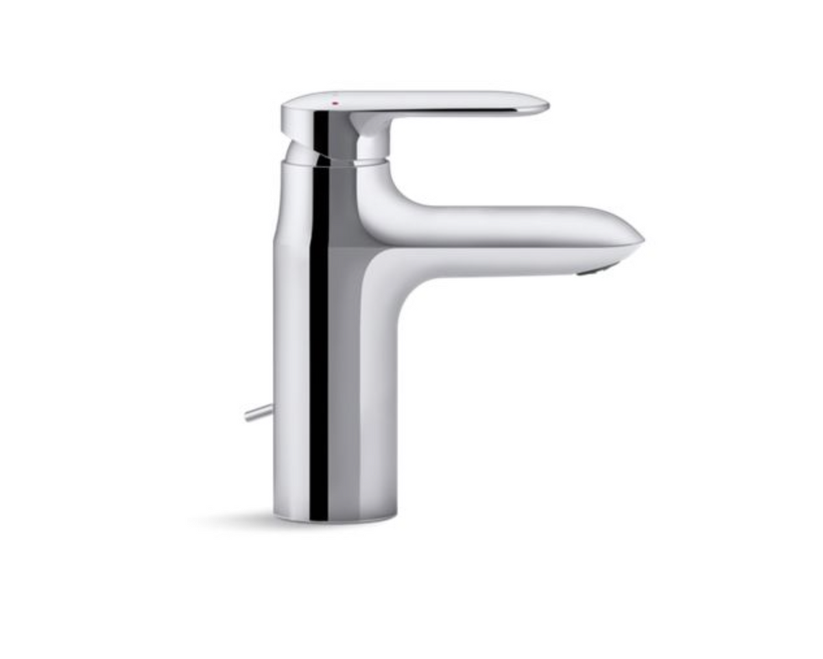 KOHLER K98827-4-CP Single Handle Bathroom Faucet- Polished Chrome