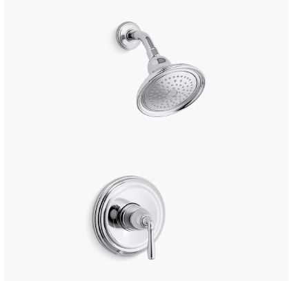 Kohler KTS396-4-CP Devonshire Rite-Temp Shower Trim Kit, 2.5GPM - Polished Chrome
