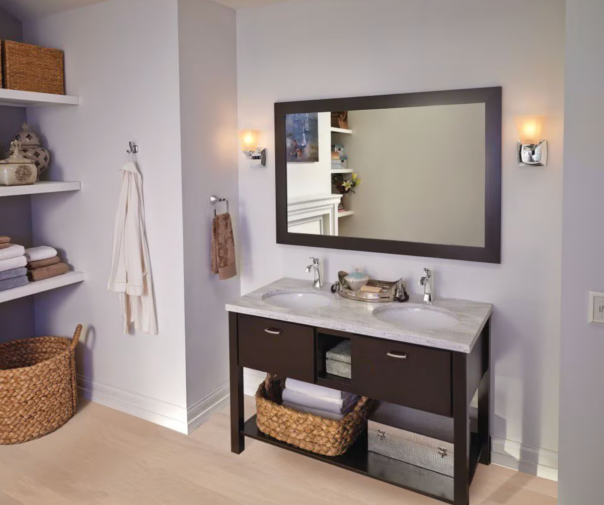 MOEN 6903 Voss Single Hole Single-Handle Bathroom Faucet - Chrome
