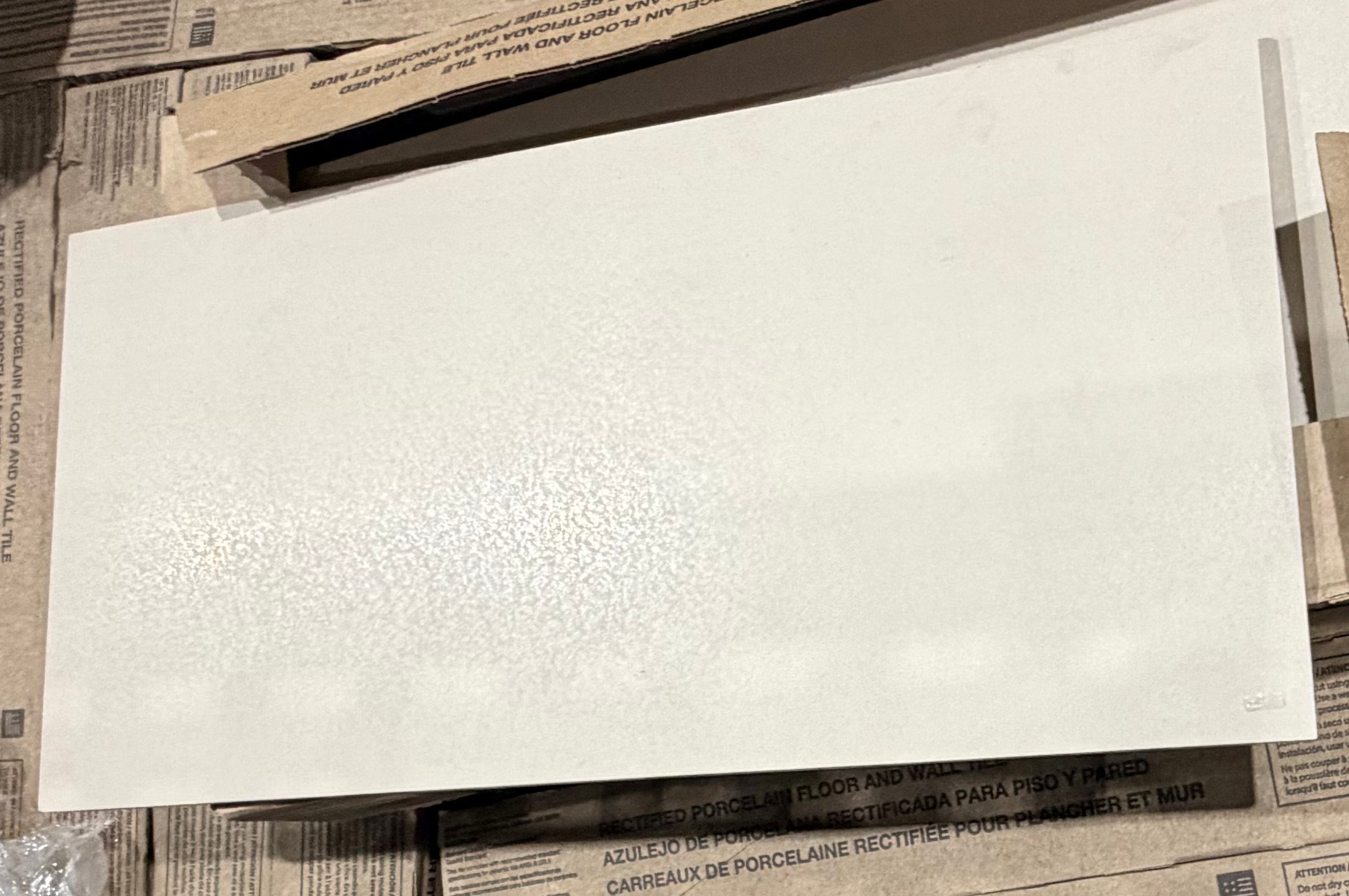 12"x24" American Olean Beige NE11 Lappazo Porcelain Tile, $0.99/sq.ft (9pcs/box, 17.02sq.ft)
