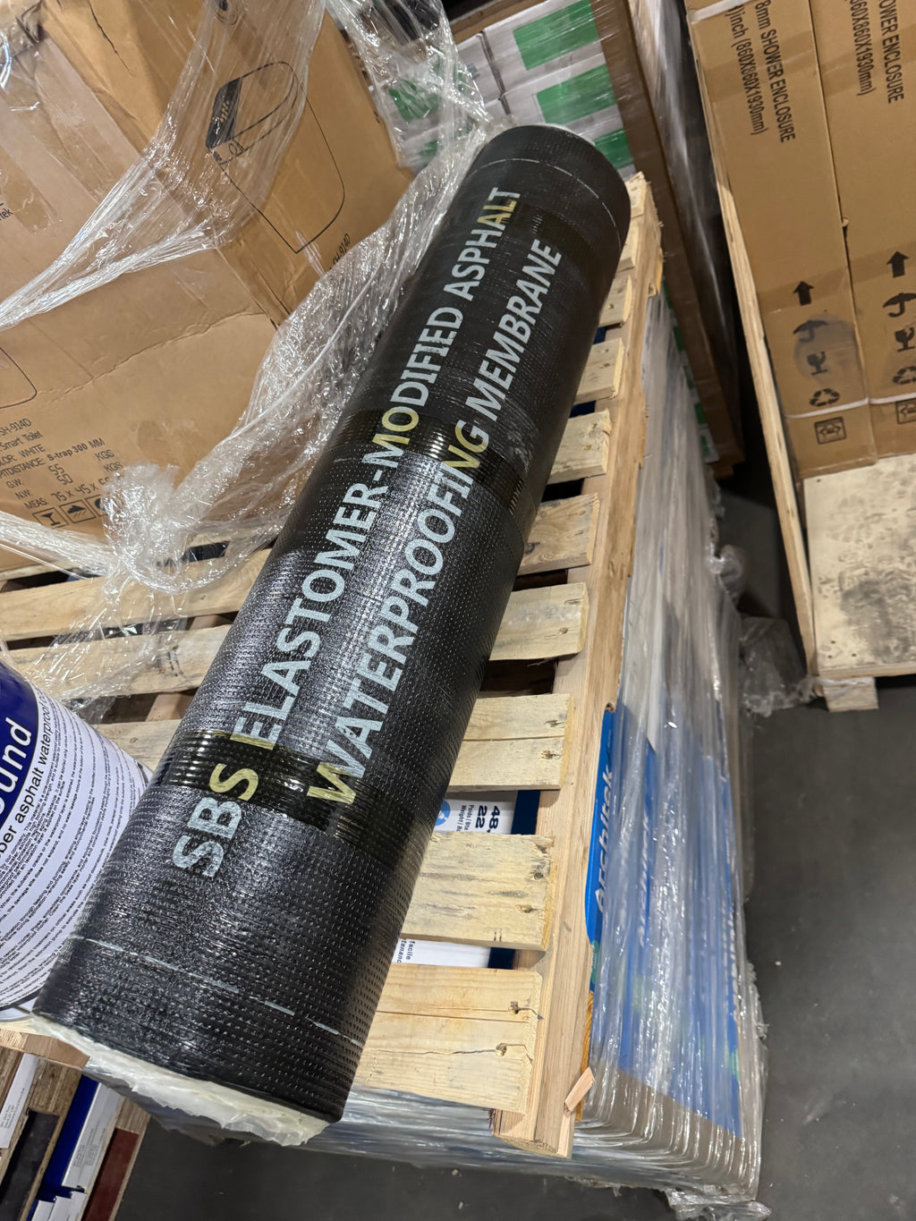 Roofing SBS Waterproof Membrane, 22mx1mx2mm, 235 sq.ft/roll