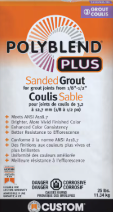 #540 Truffle Sanded Tile Grout PLUS – 7LB